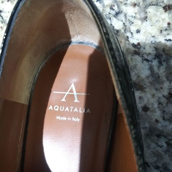 Aquatalia Patent Leather Yvette Oxford Shoe - Picture 12 of 14